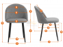 Стул Мелоди букле бежевый