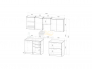 Кухонный гарнитур Парма мега 2300 мм