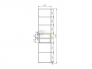 Шкаф Гранд ГШС/1-21-5-3-R-2я (двери тип 3)