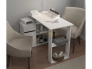 Стол письменный с тумбой арт. 231 белый
