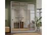 Шкаф-купе Аврора 2000х2400х650 белый фасад зеркало