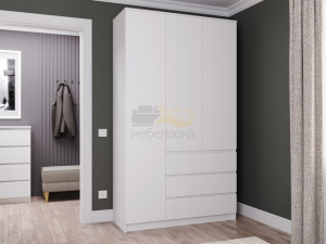 Шкаф Мори МШ1200 Белый