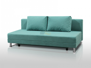 Диван Комфорт Лайт без подлокотников 2 подушки микровелюр мята