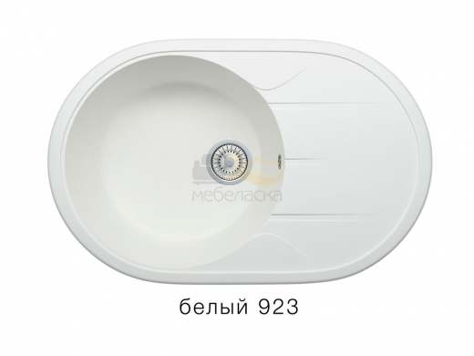 Мойка кварцевая Tolero R-116 Белый 923