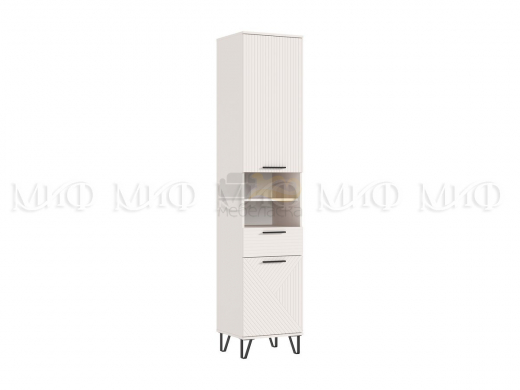 Пенал открытый в прихожую Флэш Кашемир