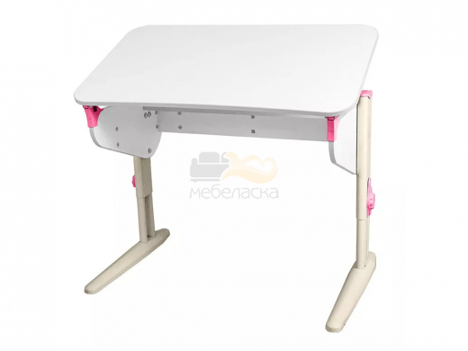 Парта трансформер СУТ.46 вставки розовые